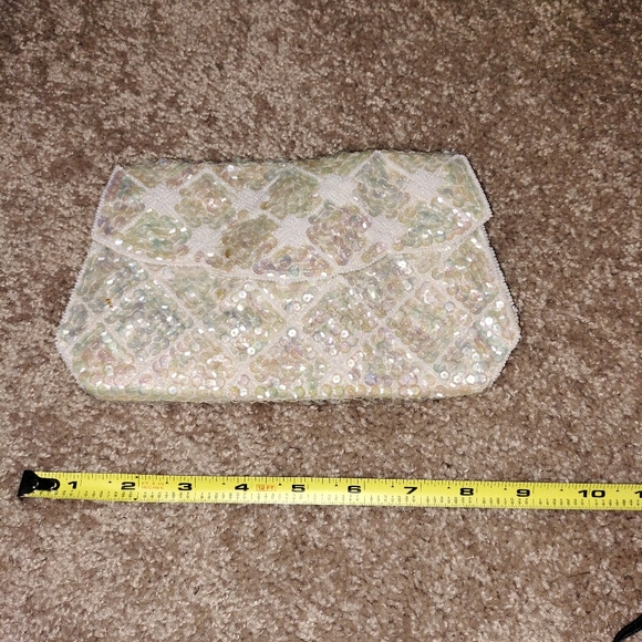 ⭐3 for$15Vintage ivory purse/ clutch - Picture 8 of 8